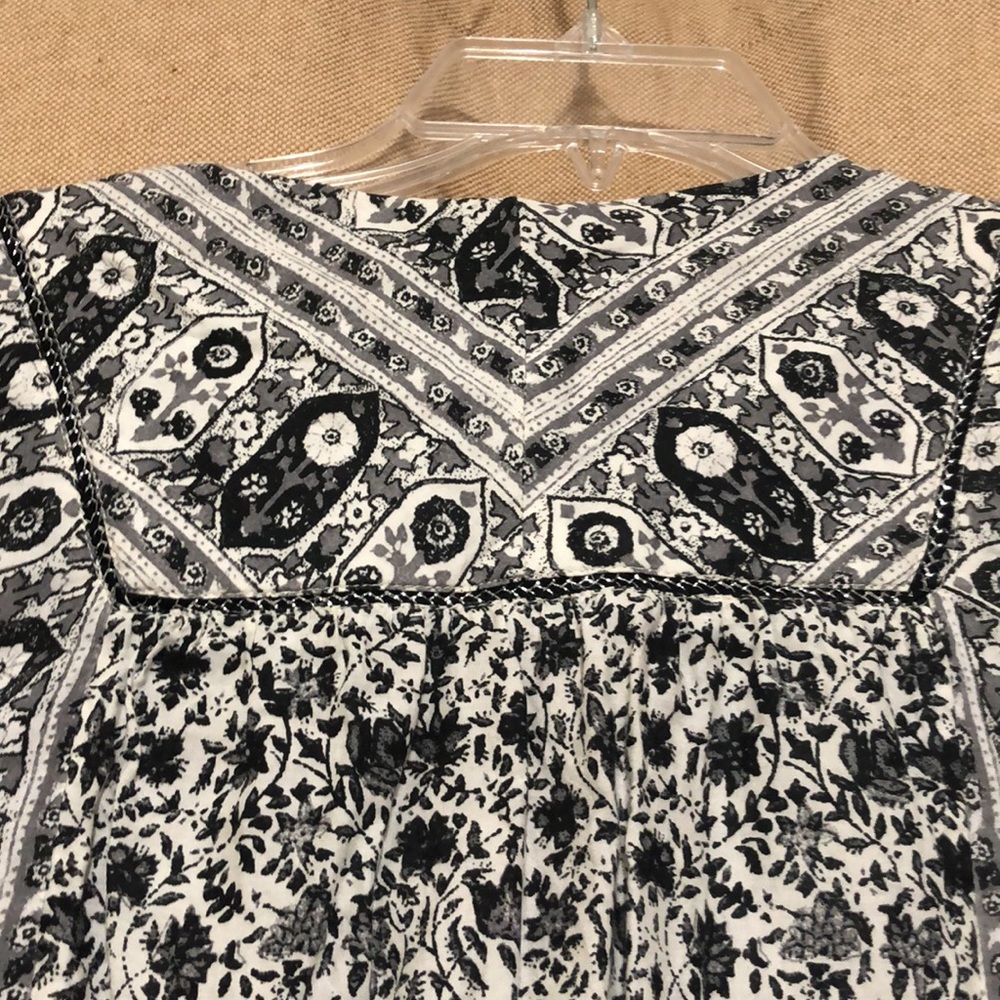 Lucky Brand Black/White Shirt Size Small - Picture 7 of 8